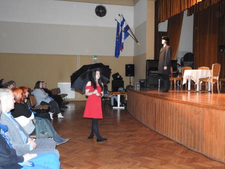 Dijaška gledališka predstava Maska, dijakov Gimnazije Franca Miklošiča Ljutomer 7